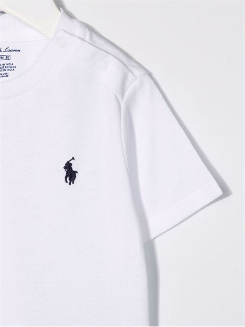 T-shirt bambino bianca RALPH LAUREN KIDS | 320832904033